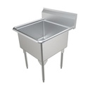 Franke RSL2424-1-2 Restaurant Series 16 Gauge Single Compartment