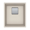 Franke PKG110-14CH Peak Granite Single Bowl Sink Champagne