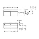 Franke SSU2-10 Scrub Sink Kit 16Ga 2- Mix-Lf 2- Hhf180-6L