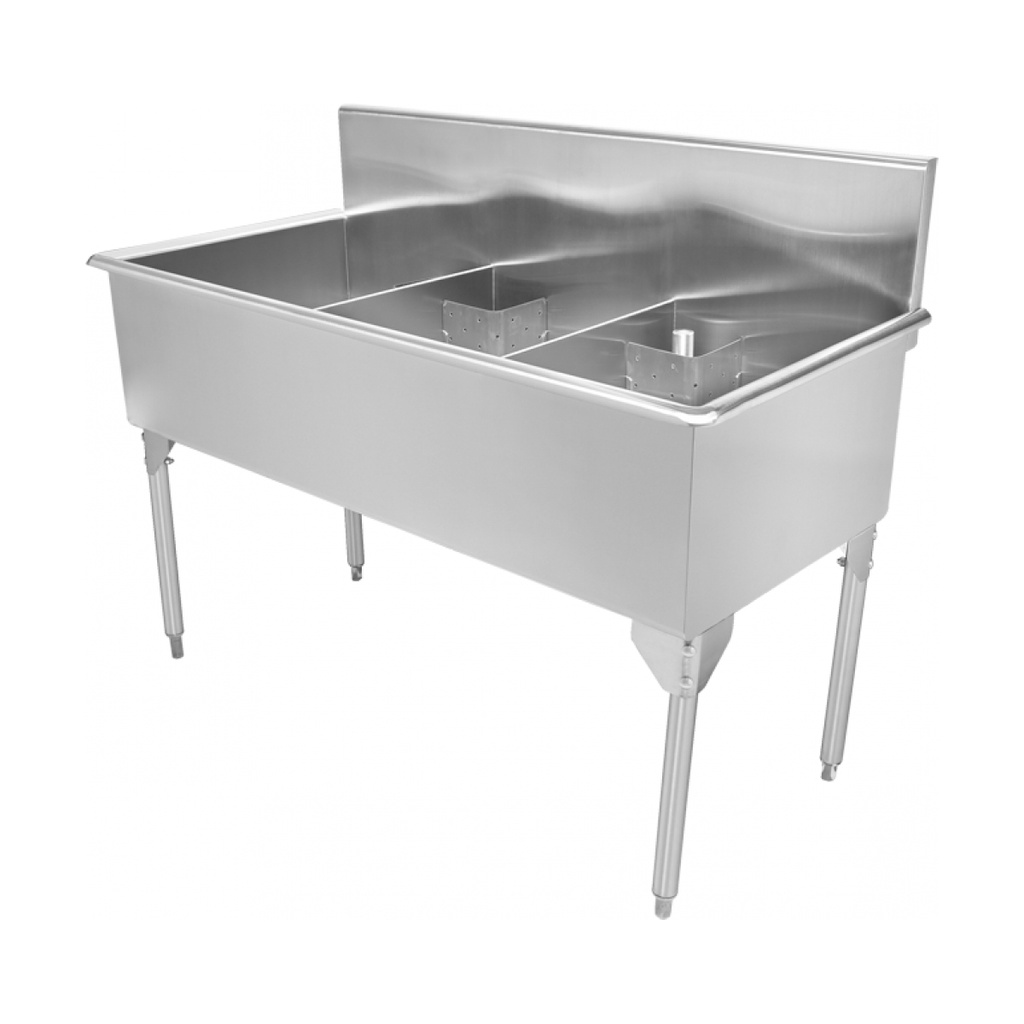 Franke TL2454-5-2 Classic Series 16 Gauge Triple Compartment