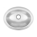 Franke V1114-5D Vanity No Ledge 18 Gauge No Overflow