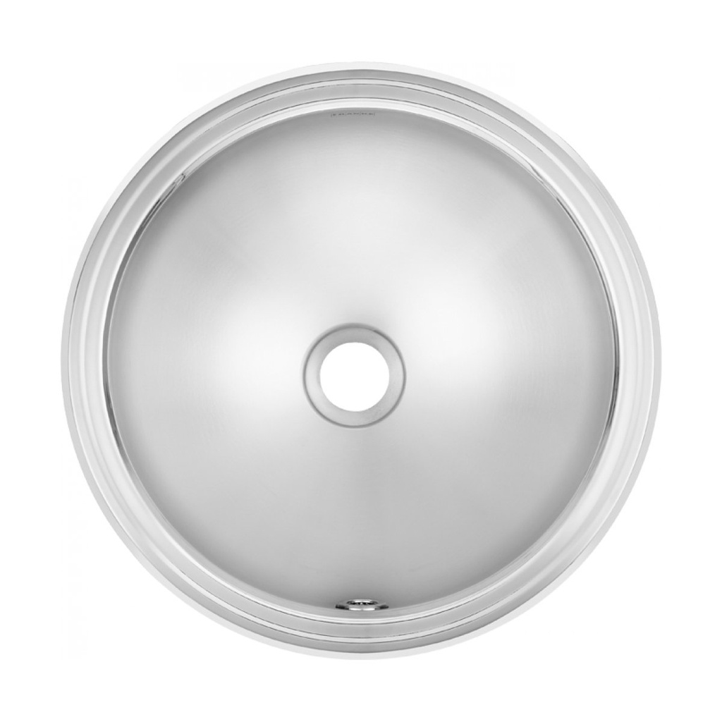 Franke V17-5 Vanity No Ledge 18 Gauge No Overflow