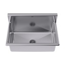 Franke WTS2031-1-2 Trough Heavy Duty Series 14Ga 31" Wide 2 Hole