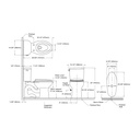 TOTO CST244EF#12 Entrada - 1.28Gpf - Elongated C244Ef + St243E - Sedona Beige