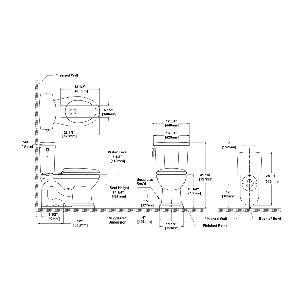 TOTO CST404CEFG#03 Promenade Ii Elong Bowl & Tank C404Cufg + St403E - Bone