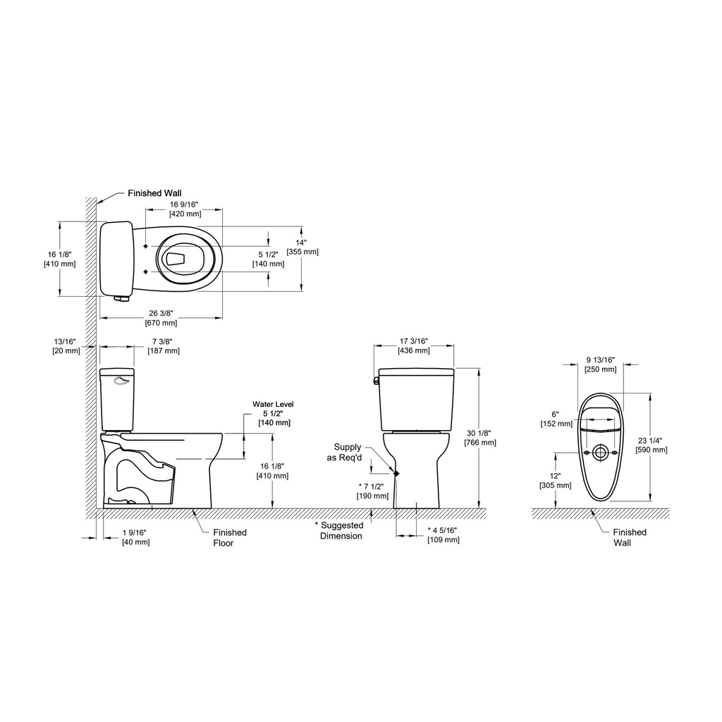 TOTO CST775CEFG#12 Drake 2Pc Round Front Toiletcefiontect Sedona Beige