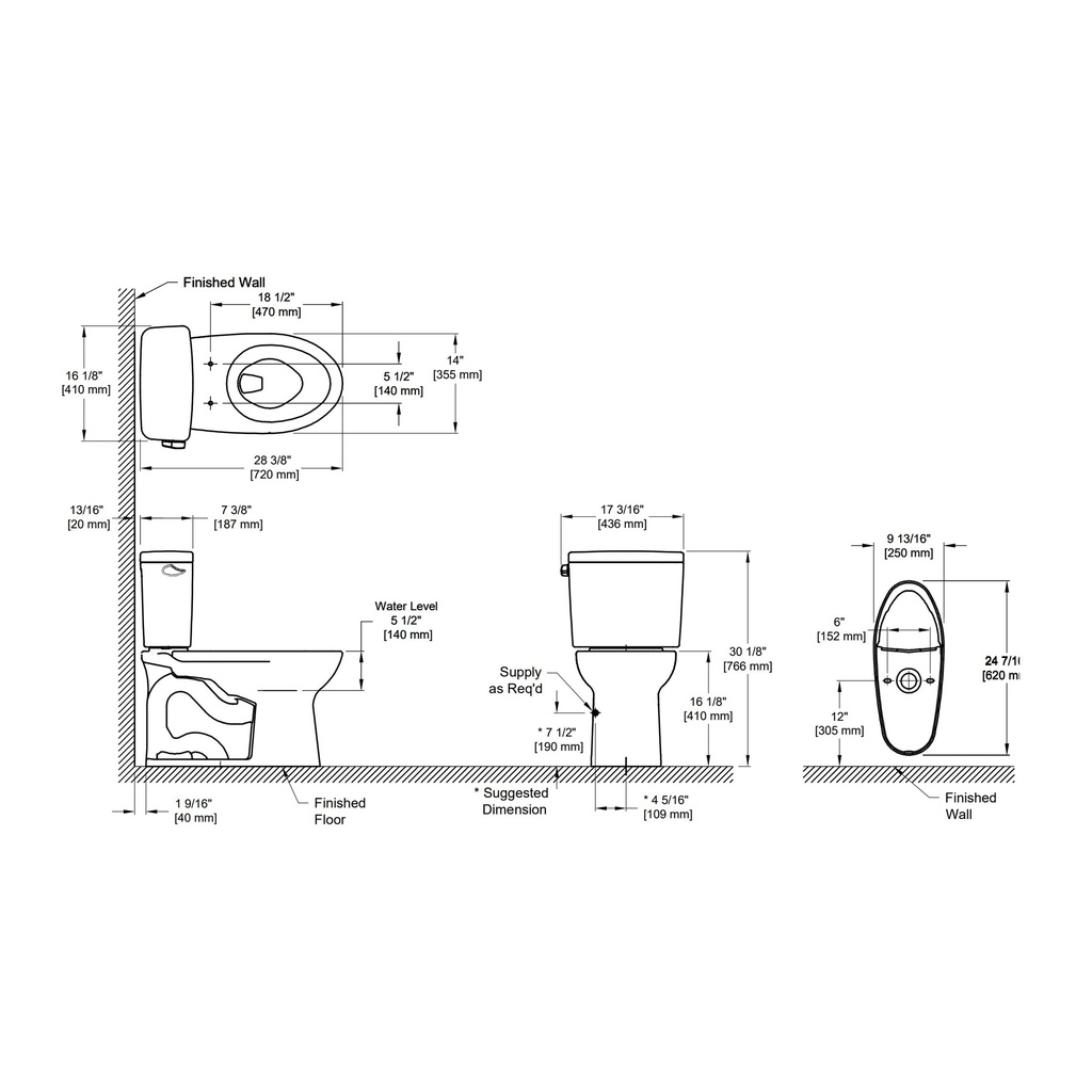 TOTO CST776CEFG#12 Drake 2Pc Uh Toilet 1.28Gpfcefiontect Sedona Beige