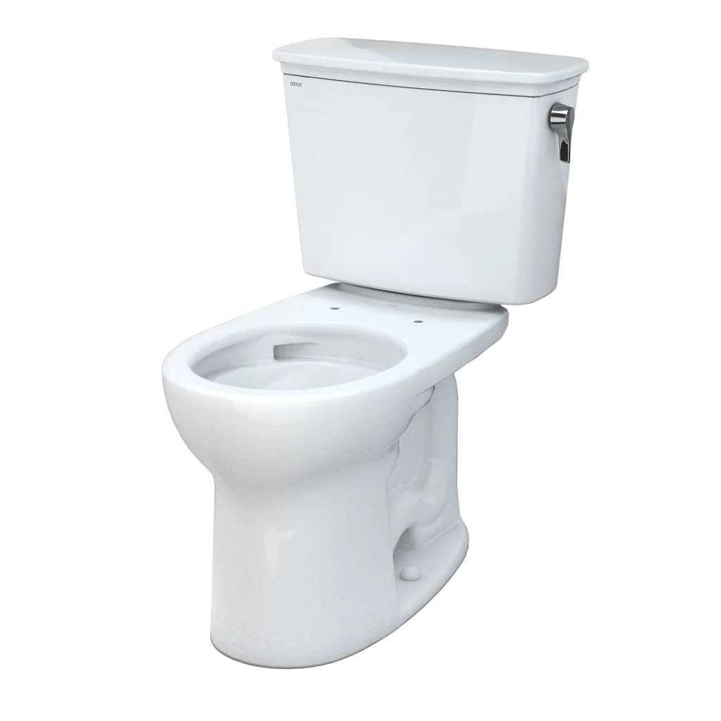 TOTO CST785CEFG#01 Drake Transitional Round1.28Gpf Cefiontect Cotton