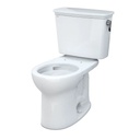TOTO CST785CEFG#01 Drake Transitional Round1.28Gpf Cefiontect Cotton