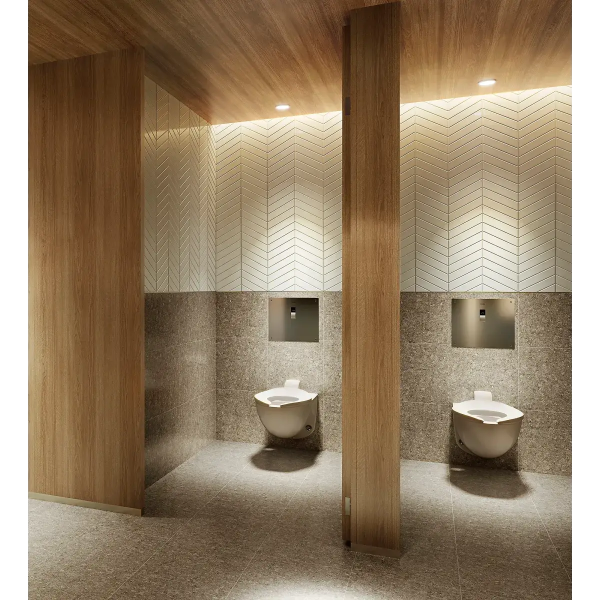 TOTO CT728CUV#01 Commercial Wall Mount Tornado