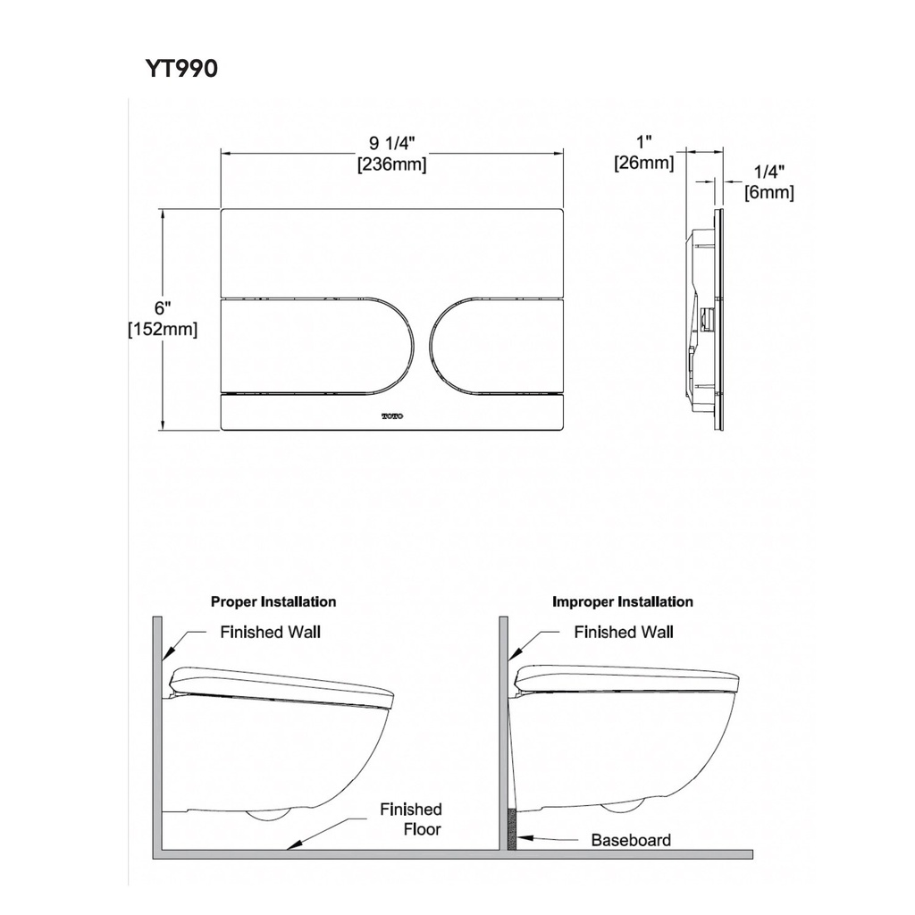 TOTO CWT9538CEMFG#MBL Neorest Wx1 Kit