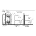 TOTO CWT9548CEMFX#01 WX2 Dual Flush 1.2 or 0.8 GPF Wall-Hung Toilet with Integrated Bidet Seat and ACTILIGHT Cotton White