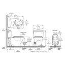 TOTO MS442124CUFG#12 Nexus 1G 2Pc With Ss124 1.0Gpf Sedona Beige
