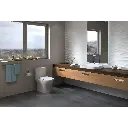 TOTO MS446124CEMFGN#12 Aquia IV Two-Piece Elongated Dual Flush 1.28 and 0.9 GPF Universal Height Toilet with CEFIONTECT WASHLET+ Ready Sedona Beige MS446124CEMFGN#12