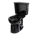 TOTO CST785CEF#51 Drake Transitional Two Piece Round Toilet Ebony