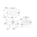 TOTO CWT4263446CMFG#MS S5 Wall Hung Toilet With Washlet Cotton