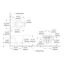 TOTO CWT4264736CMFGA#MS S7A Wall Hung Toilet With Washlet Cotton