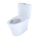 TOTO MS446124CEMN#51 Aquia IV WASHLET+ Two-Piece Elongated Dual Flush 1.28 and 0.9 GPF Toilet Ebony MS446124CEMNN#51