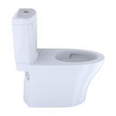 TOTO MS446234CEMGN#01 Aquia IV Two-Piece Elongated Dual Flush 1.28 and 0.9 GPF Toilet with CEFIONTECT and SoftClose Seat WASHLET+ Ready Cotton White MS446234CEMGN#01
