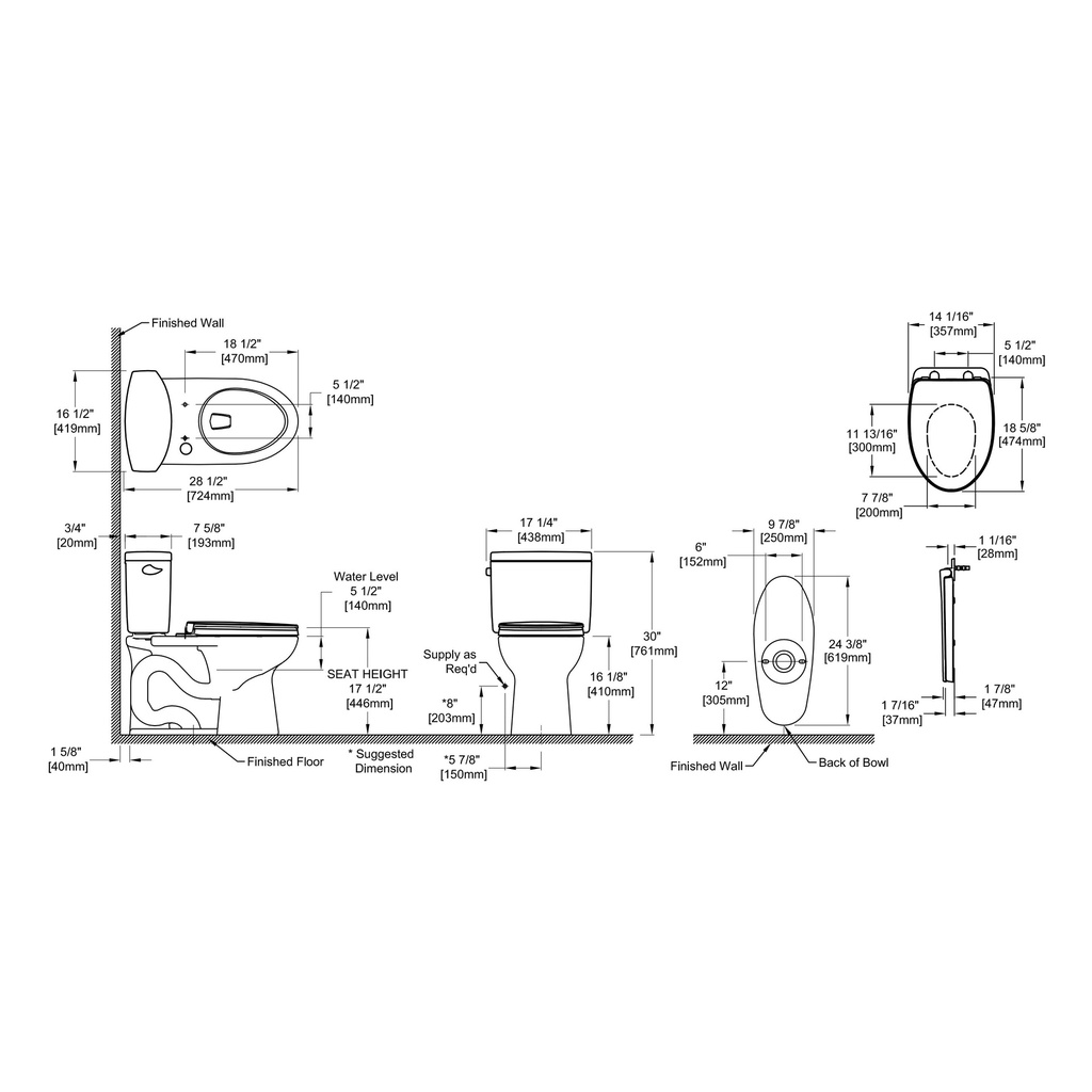 TOTO MS454124CEFRG#01 Drake Ii With Ss124 Right Handtrip Lever Cotton