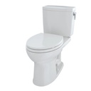 TOTO MS454124CUFG#11 Drake Ii 1G With Ss124 Colon Ial White