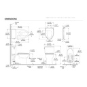 TOTO MS472124CUF#51 2Pc Glaston 1G W Seat Ss124 -
