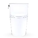 TOTO MS686124CEF#51 Aurora 1PC Toilet Skirted 1.28