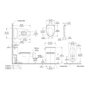 TOTO MS686124CUFRG#01 Aurora 1G 1PC Toilet Skirted