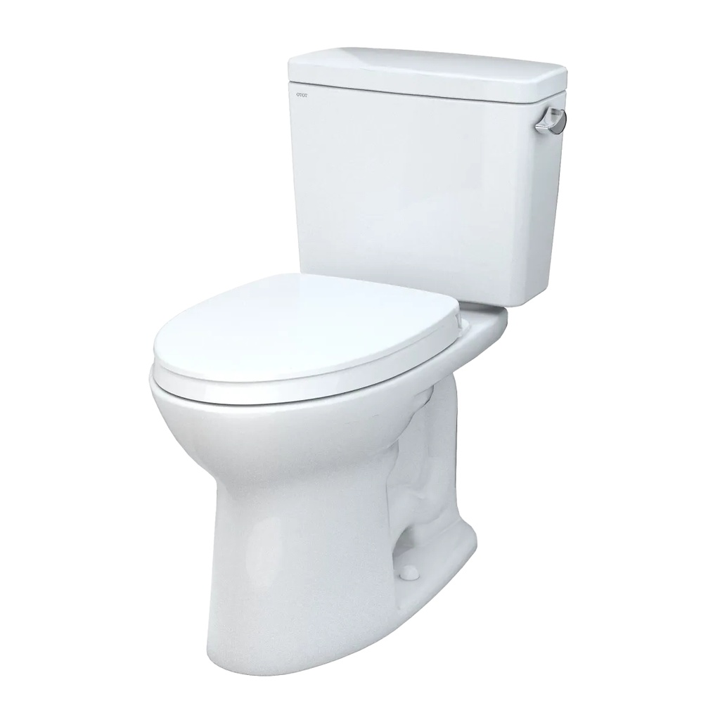 TOTO MS776124CSFG.10#01 Drake 2Pc 10" Toilet W/ Seat1.6Gpf Cefiontect Washlet +