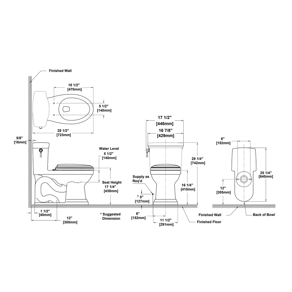 TOTO MS814224CUFG#12 Promenade Ii 1G 1Pc Elongated Uh Cefiontect Tornado -S Beige