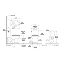 TOTO MS814224CUFG#12 Promenade Ii 1G 1Pc Elongated Uh Cefiontect Tornado -S Beige