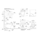 TOTO MW4423446CUFG#01 Nexus 1G 2PC W Washlet S5 1.