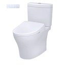 TOTO MW4464736CEMGNA#01 2Pc Aquia Iv Rh W/ Washlet+ S7A & Autoflush (0.9 & 1.28 Gpf)