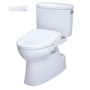 TOTO MW4744736CEFG#01 Vespin Ii W/ Washlet+ S7A (1.28 Gpf)