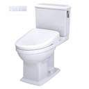TOTO MW4944724CEMFGA#01 Connelly W/ Washlet+ S7 & Autoflush (0.9 & 1.28 Gpf)