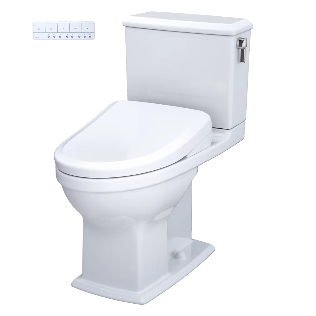 TOTO MW4944734CEMFGA#01 Connelly W/ Washlet+ S7A & Autoflush (0.9 & 1.28 Gpf)