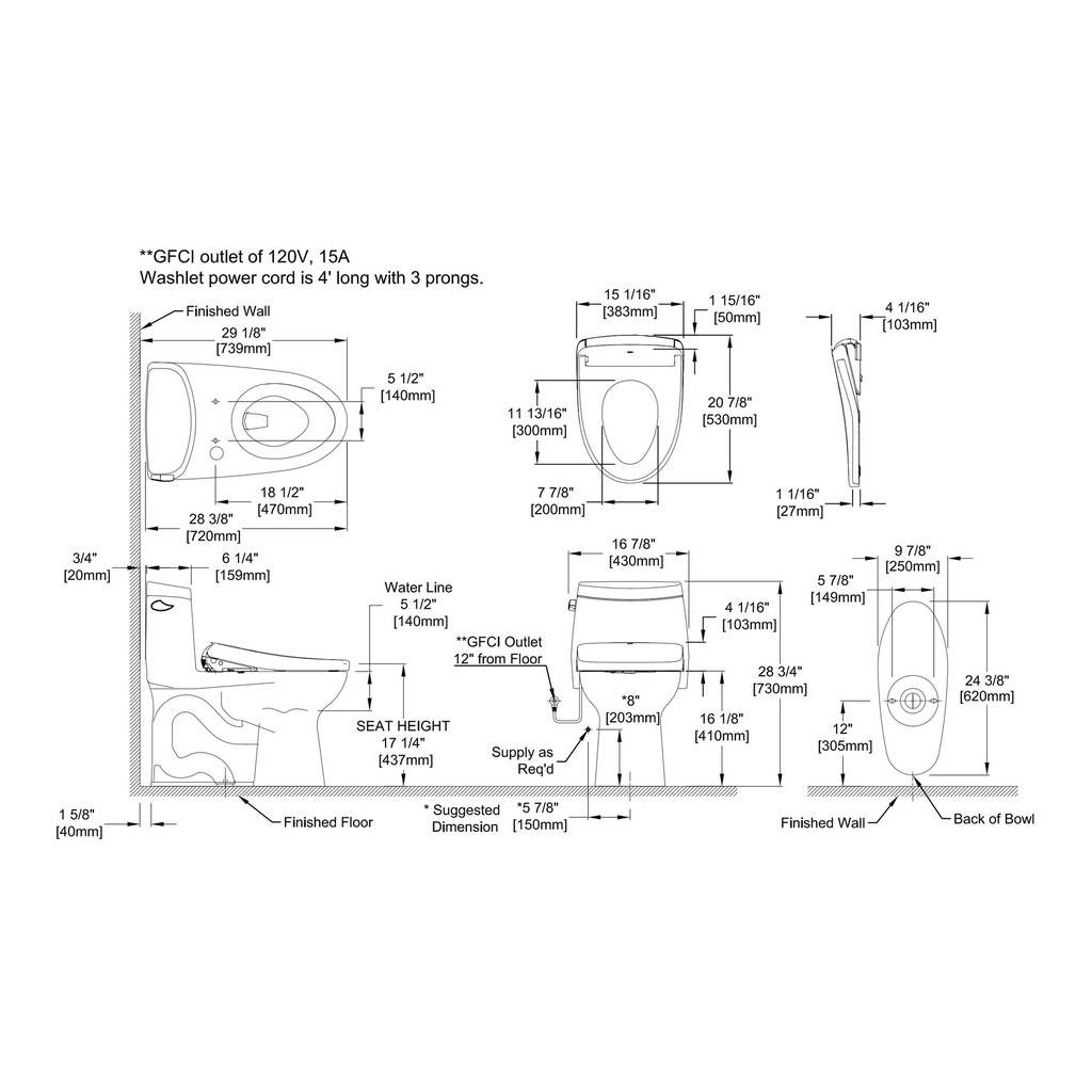 TOTO MW6044726CEFG#01 Ultramax Ii W/ Washlet+ S7 (1.28 Gpf)
