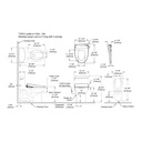 TOTO MW6044726CUFG#01 Ultramax Ii 1G W/ Washlet+ S7 (1.0 Gpf)