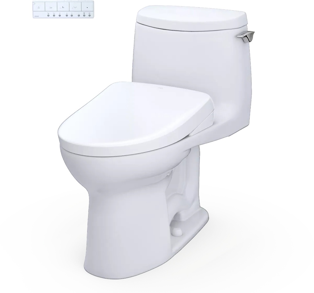 TOTO MW6044736CUFGA#01 Ultramax Ii 1G W/ Washlet+ S7A& Autoflush (1.0 Gpf)