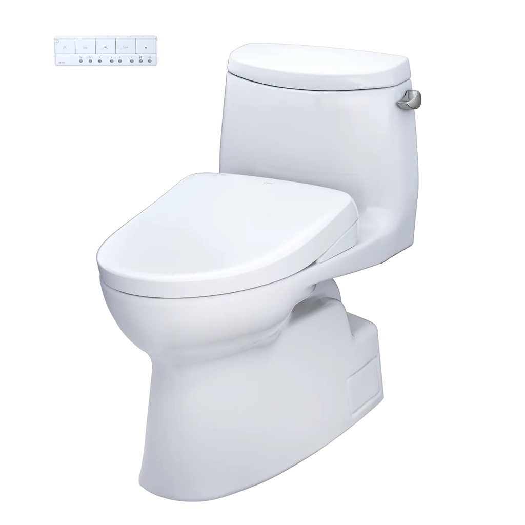 TOTO MW6144726CEFGA#01 Carlyle Ii W/ Washlet+ S7 & Autoflush (1.28 Gpf)