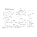 TOTO MW6243346CEFG#01 Legato W Washlet S2 1.28GPF