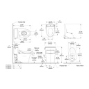 TOTO MW6863346CUFG#01 Aurora 1G Washlet+ Toilet