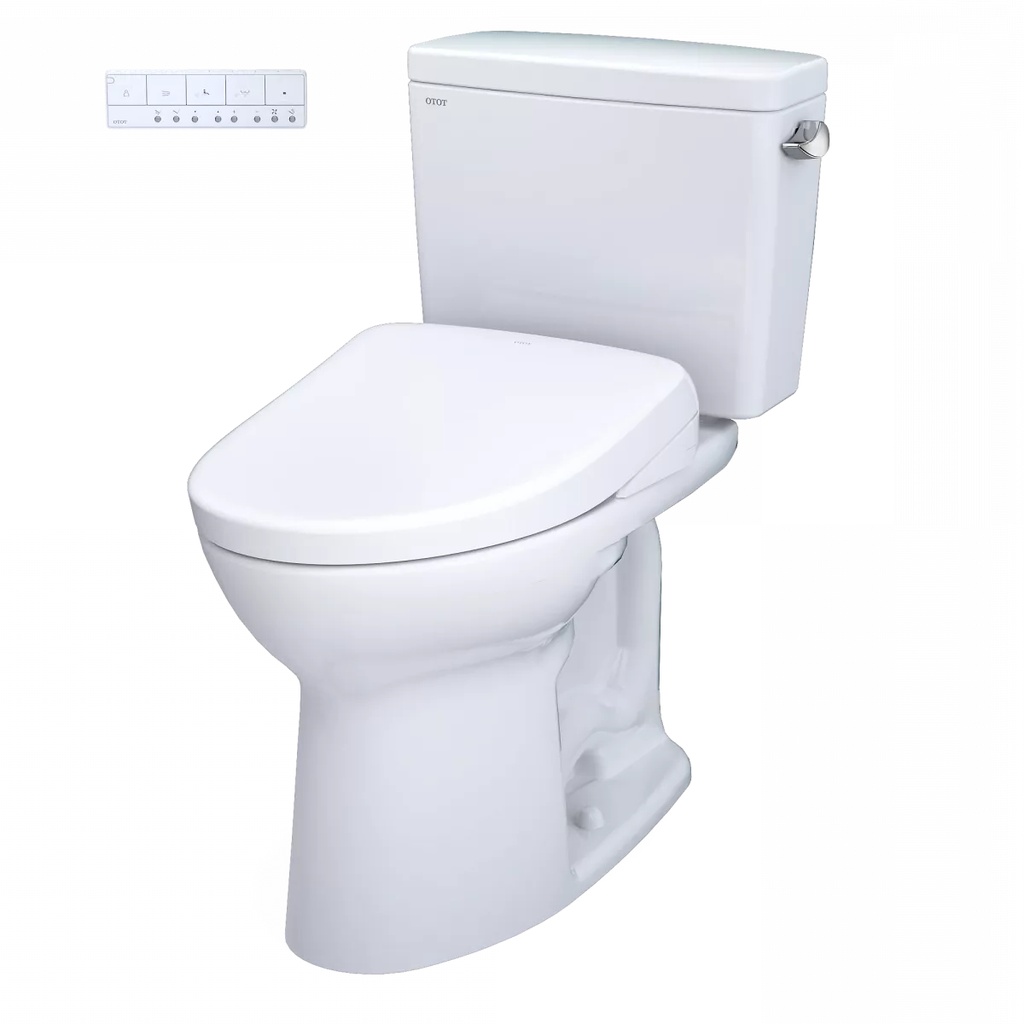 TOTO MW7764726CSFGA.10#01 Drake Uh 10" W/ Washlet+ S7 &Autoflush (1.6 Gpf)