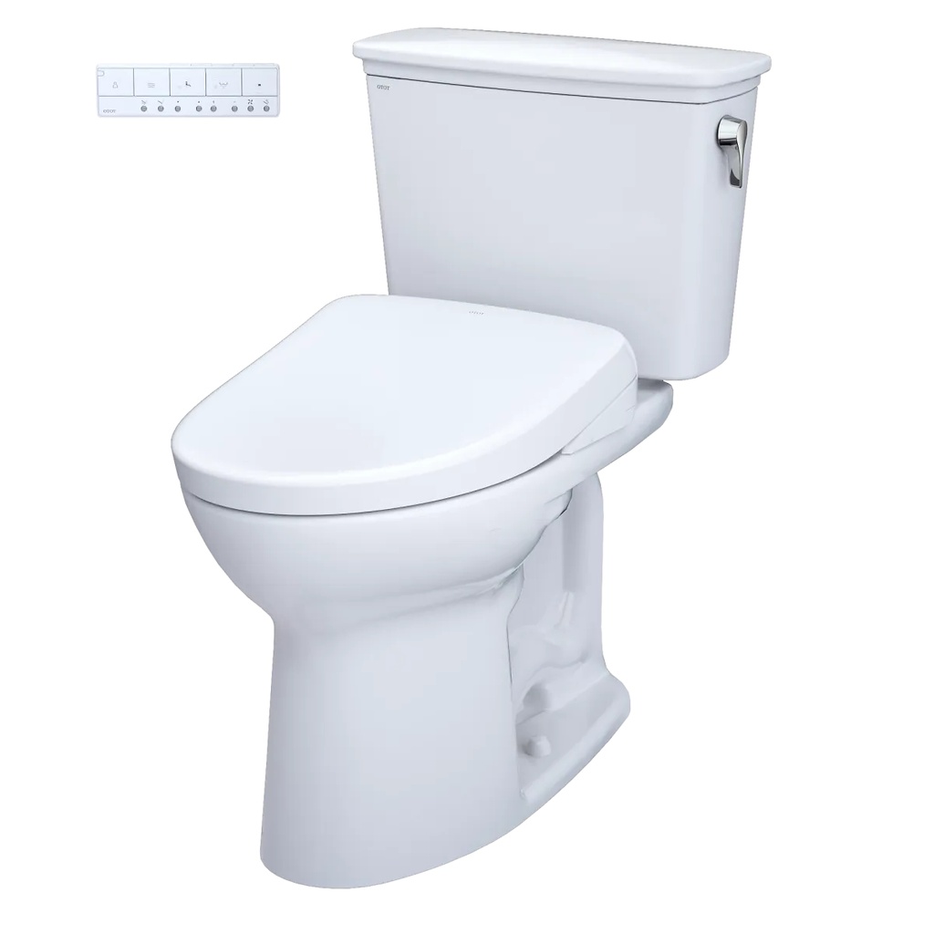 TOTO MW7864726CEFG.10#01 Drake 10" Transitional W/ Washlet+ S7 (1.28 Gpf)
