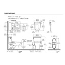 TOTO MW7864736CEG#01 Drake Transitional Rh W/ Washlet+ S7A (1.28 Gpf)