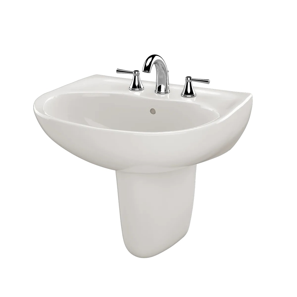 TOTO LHT241.4G#11 Supreme 4" Center Lav & Shrd W/ Cefiontect Glaze -C. White