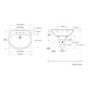 TOTO LHT242.8G#11 Prominence 8" Ctr Lav & Shrd W/ Cefiontect Glaze -C. White