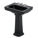 TOTO LPT532.4N#51 Promenade 4" Ctr 24" Lav & Ped Ebony