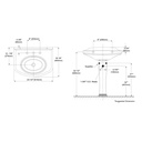 TOTO LPT642.4#01 Dartmouth Pedestal Lavatory 4" Faucet Set