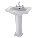 TOTO LPT780.4#01 Clayton 4" Center Lav & Ped Cotton